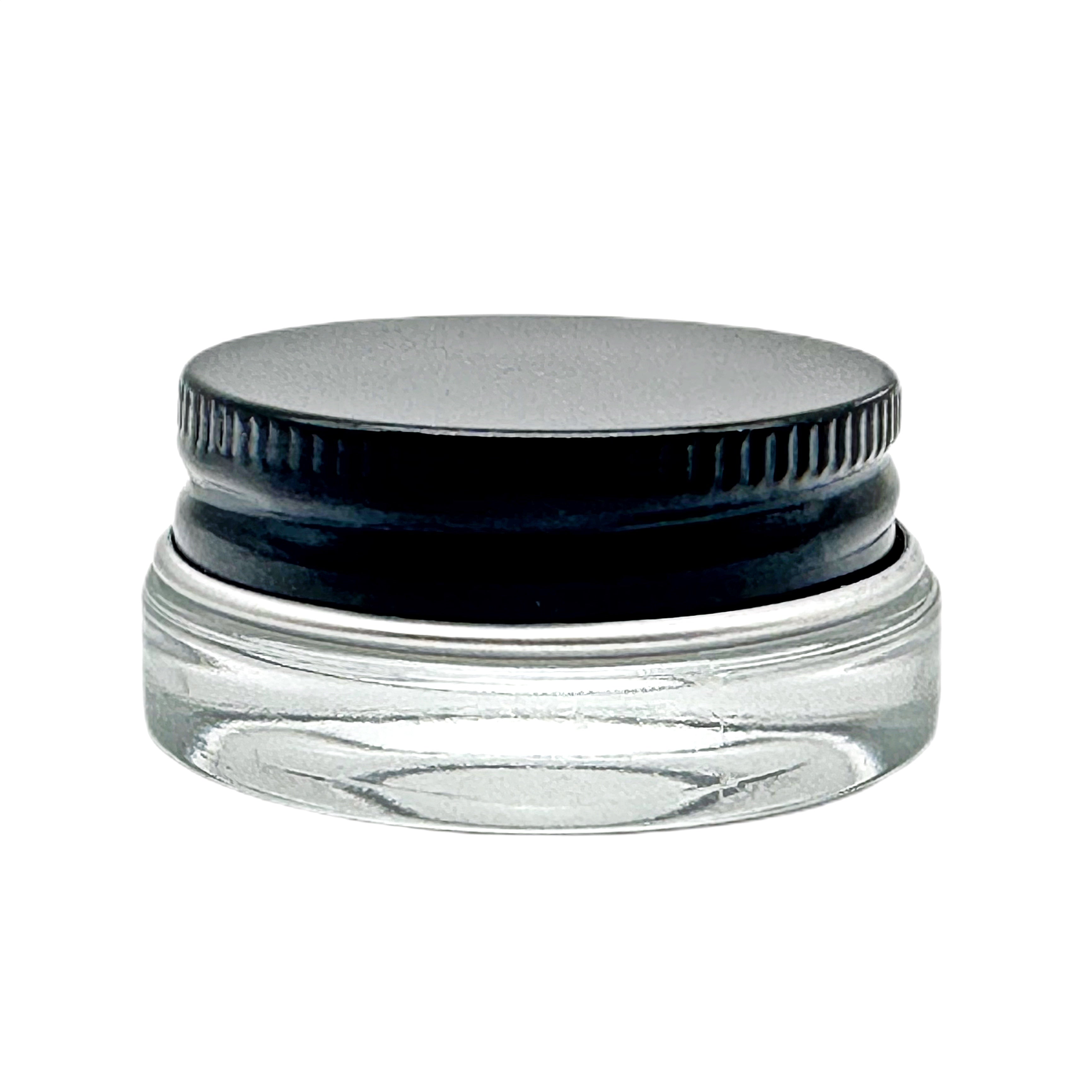 7ml Black Cap Aluminum Cap Glass jar (200pcs)