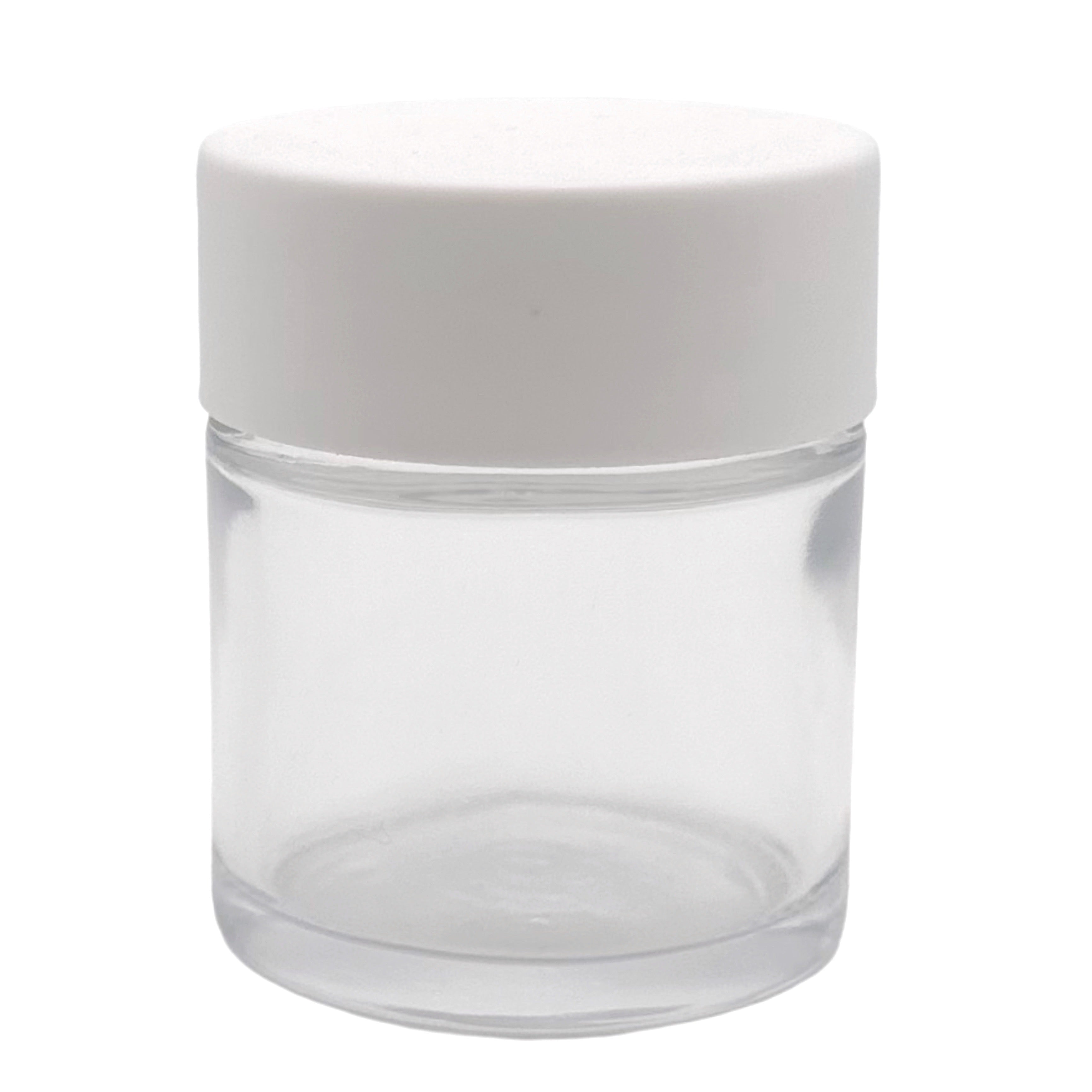 1oz Clear Glass Jar (200qty)