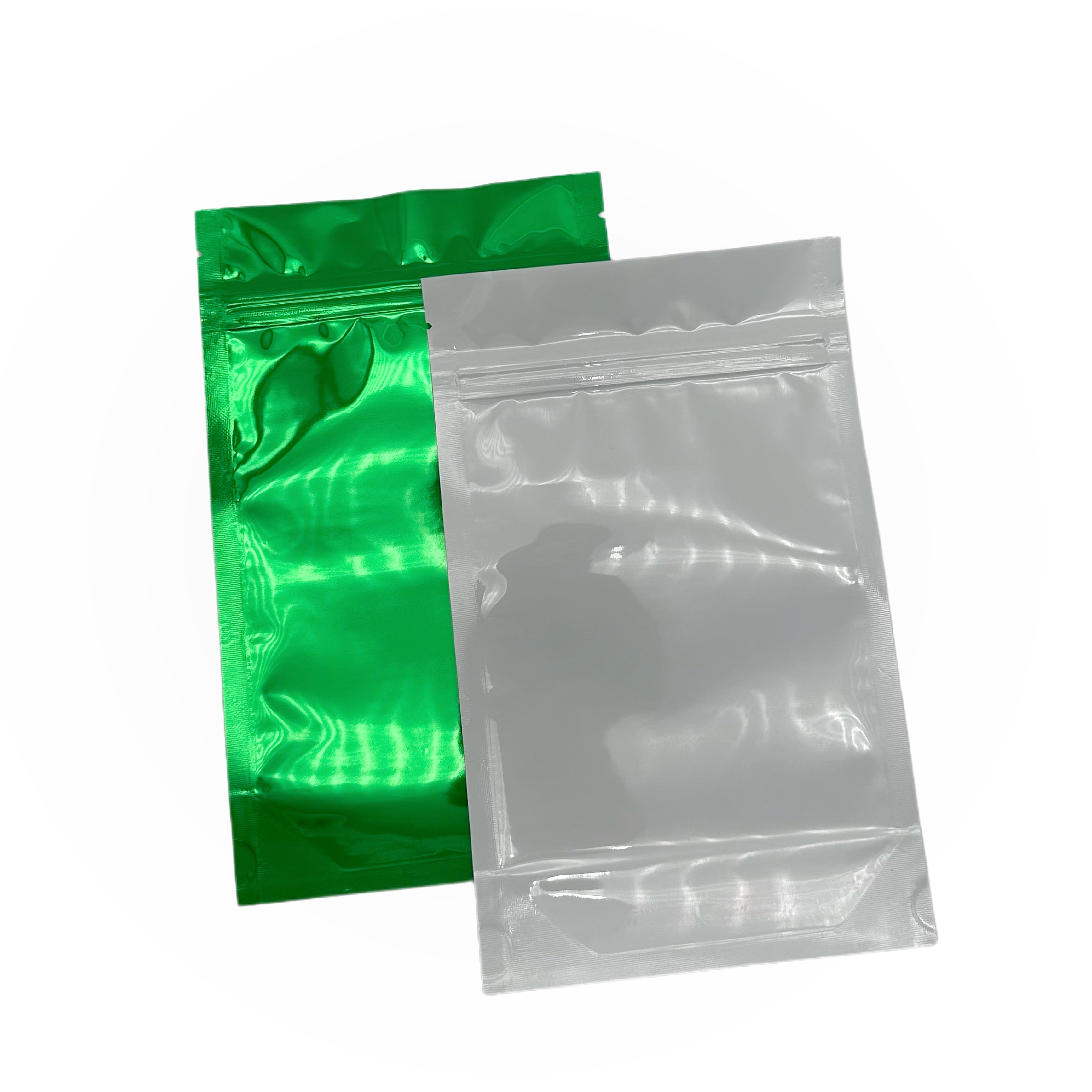 1/2 oz Green/Clear Mylar (100qty)