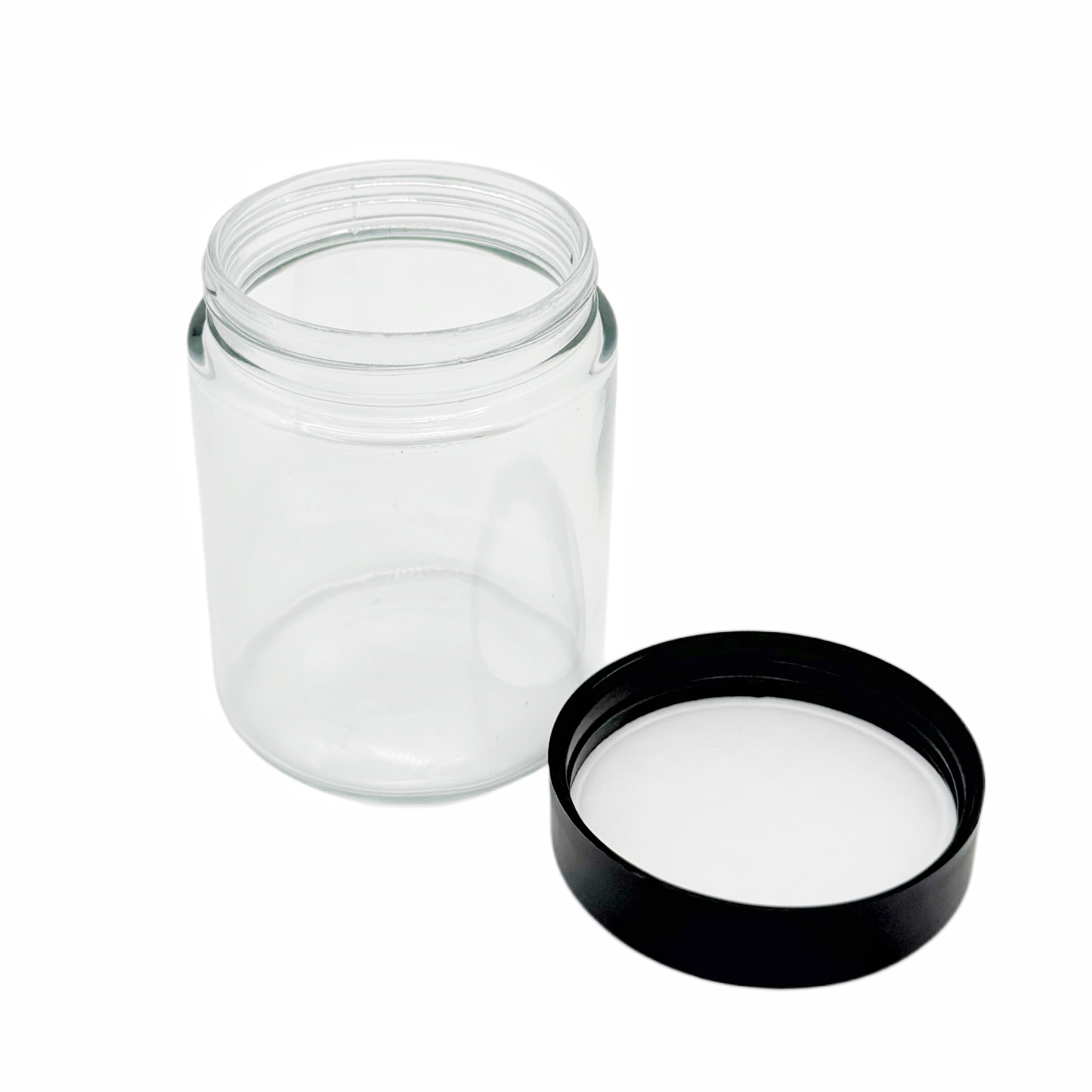 18oz Clear Glass Jar (24 qty)